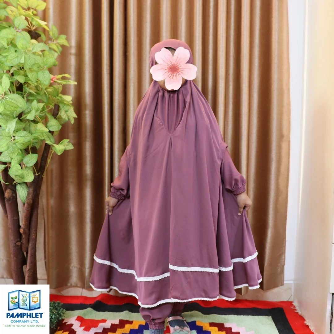 Kids Cherry Khimar Set KK104